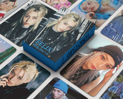 55Pcs/Set Kpop New Album ATE Lomo Card – Felix Photocard Collection
