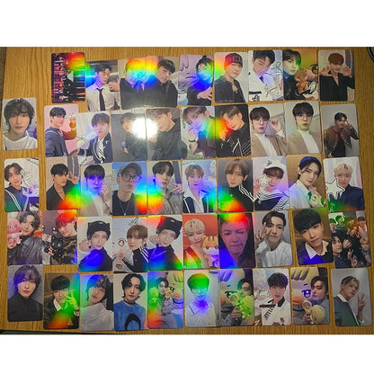50pcs KPOP ATEEZ Photo laser Card Set – LOMO Style Collector's Edition